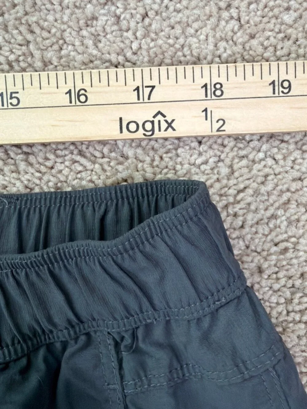 The North Face Pants Mens XL Gray Ripstop Nylon Hiking Outdoor Cargo Camping